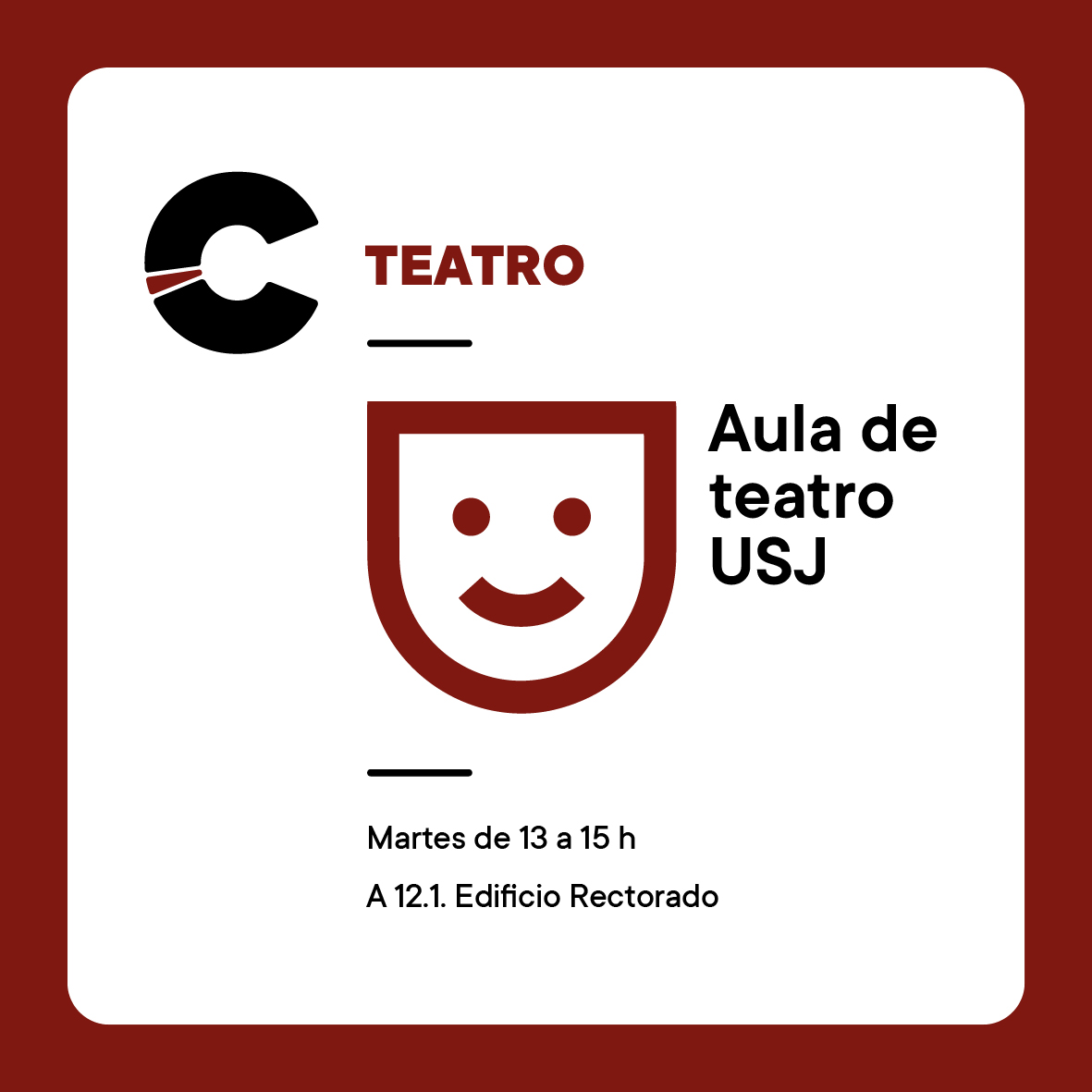 Carteleria WEB Aula de Teatro