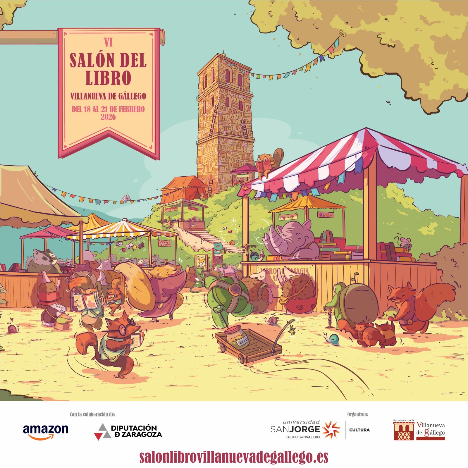 cuadrada vi salon libro